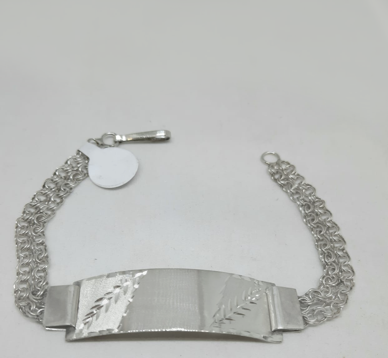 Silver Ladie ID Band